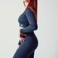Charcoal Long Sleeve Top