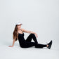 Jumpsuit Long Cross Back black