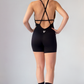 Jumpsuit Short Cross Back